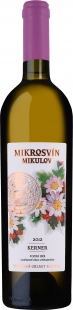 KERNER, POZDNÍ SBĚR, FLOWER LINE, MIKROSVÍN, 0,75L, 2018