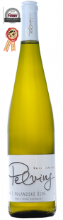 RULANDSKÉ ŠEDÉ, 2017, POZDNÍ SBĚR, PELVINS, 0,75 L