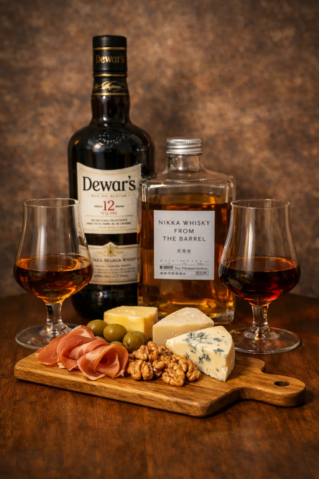 Degustace whisky pro dva ve Wine Institute