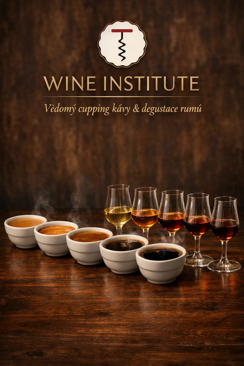 Vědomý cupping kávy & rumová degustace